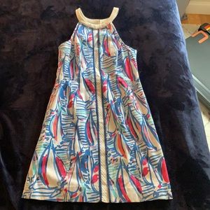 Lilly Pulitzer sailboat print dress
